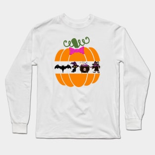 Pumpkin Halloween Long Sleeve T-Shirt